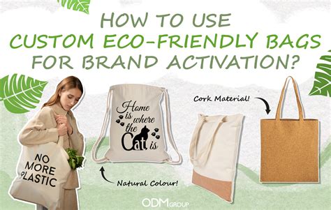 Customized Eco Friendly Bags Brand Activation Ideas