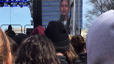 Emma Gonz Lezs Speech At March For Our Lives D C Youtube