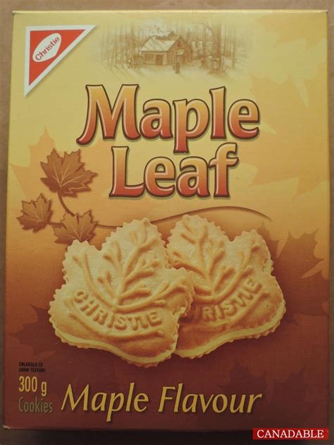 캐나다 메이플쿠키 크리스티 제품 메이플 과자 후기 Maple Leaf Cookies Christie Maple Flavour