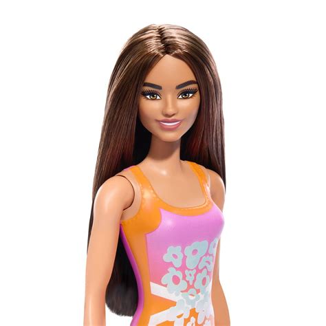 Barbie Beach Doll In Orange Entertainment Earth