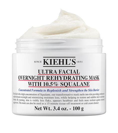 Kiehls Ultra Facial Overnight Hydrating Face Mask With 105 Squalane
