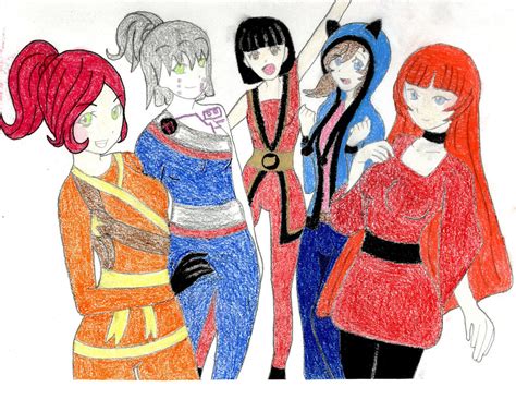 Ninjago Girls By Aquaglow2 On Deviantart