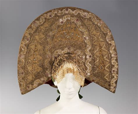 Headdress Russian The Metropolitan Museum Of Art
