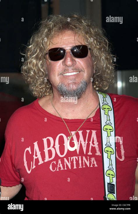 Rocker Sammy Hagar Hosts A Pre Concert Party At The Cabo Wabo Cantina