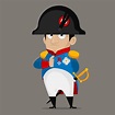 Napoleon Bonaparte cartoon character. Illustration, Napoleon Bonaparte ...