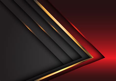 Red Black And Gold Background