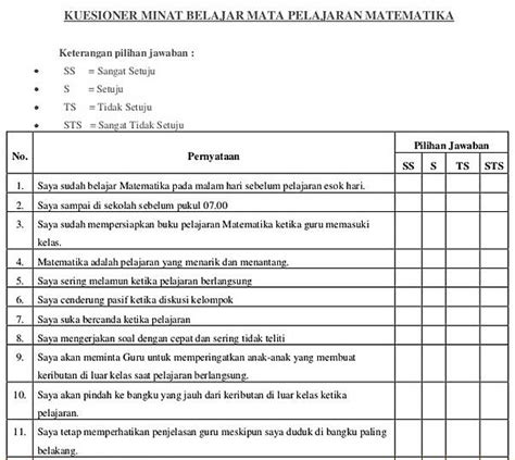 Contoh Skala Guttman Pdf