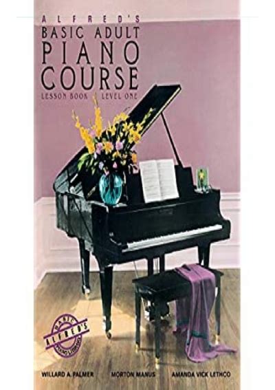 Pdf Alfred S Basic Adult Piano Course Lesson Book Level One Full