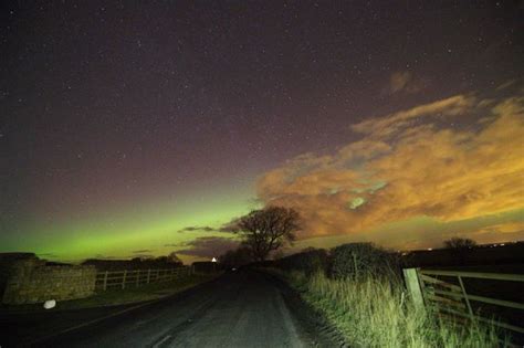 Northern Lights Over The Uk Brits Treated To Spectacular Sight Of