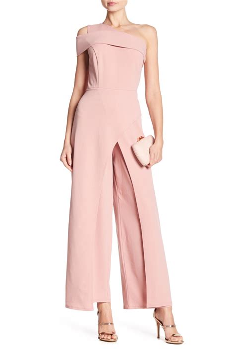 One Shoulder Cutout Jumpsuit By Marina On Nordstromrack Jumpsuit