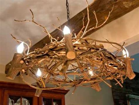 30 Creative Diy Ideas For Rustic Tree Branch Chandeliers Amazing Diy