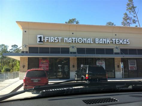 Grand bank of texas was established in june 1975 and headquartered in dallas, texas. First National Bank Texas - Banks & Credit Unions - 2129A ...