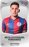 Common card of Nicolas Ezequiel Fernández – 2022 – Sorare