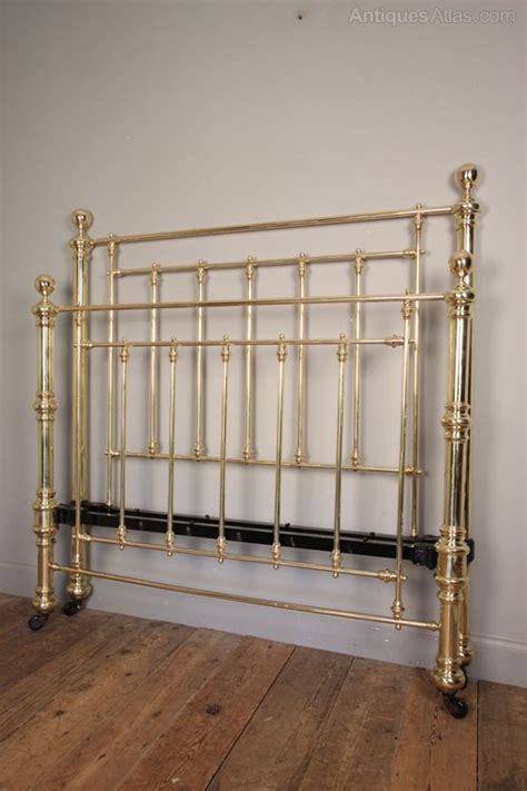 Victorian Brass Double Bed 4 Ft 6 Antiques Atlas