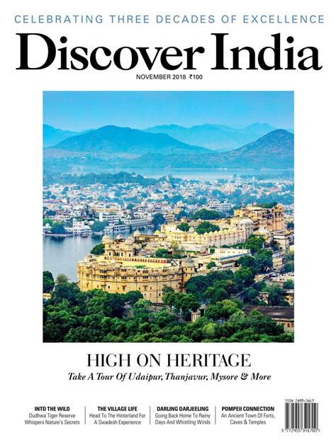 Discover India November 2018 Magazine Get Your Digital Subscription