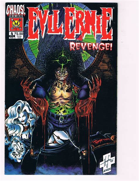 Evil Ernie Revenge 4 Nm Chaos Comic Book Lady Death Seven Hughes B98