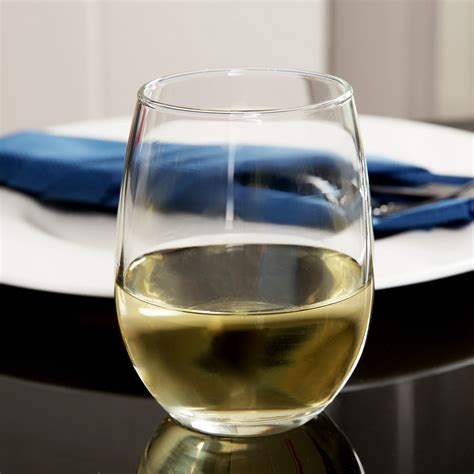 libbey 207 stemless 9 oz wine glass 12 case