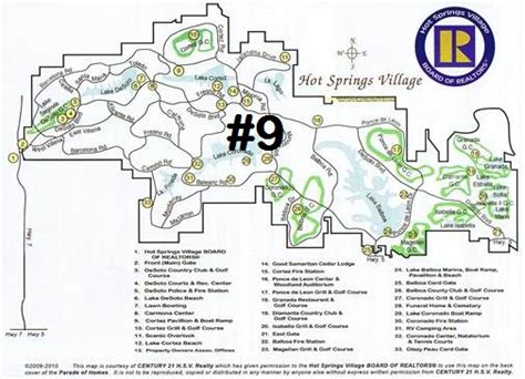 Hot Springs Village Arkansas Map World Of Light Map