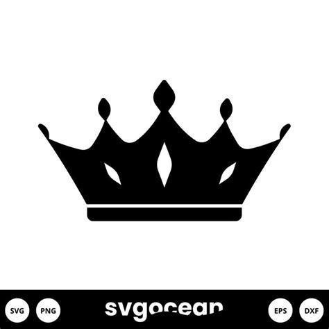 Prince Crown Svg Vector For Instant Download Svg Ocean — Svgocean