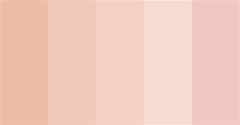 Such Soft Skin Color Scheme Pink