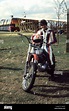 EDDIE KIDD MOTORCYCLE STUNTMAN (1978 Stock Photo - Alamy
