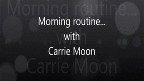 Carrie Moon In Morning Ritual Android Mp4 Carrie Moon Clip Store