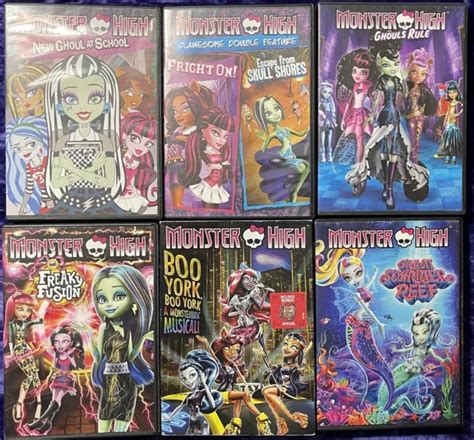 Monster High Collection Widescreen Dvd Boo York Boo York Has A