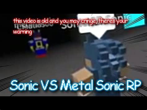Sonic Cd Metal Sonic Boss Fight Sonic Mania Rp Roblox Youtube