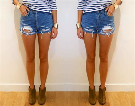 Turning Jeans Into Shorts Diy Cut Offs