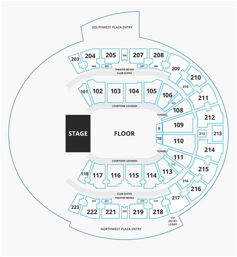 Chase Center Seating Chart Concert Hd Png Download Transparent Png