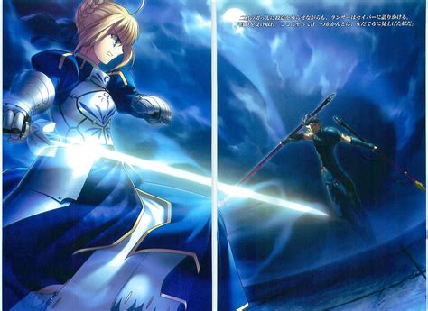 Artoria Pendragon Saber And Lancer Fate And 1 More Drawn By