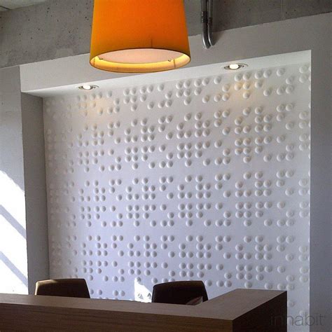 Braille Wall Flats Modern 3d Wall Panels By Inhabit