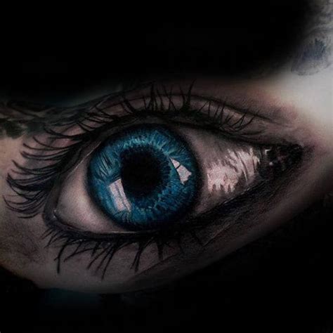 50 Realistic Eye Tattoo Designs For Men Visionary Ink Ideas Eye