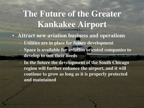 Ppt Welcome To The Greater Kankakee Airport Powerpoint Presentation