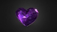 crystal heart - 3D model by CoFate [8775b1a] - Sketchfab