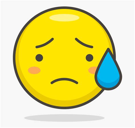 Were Sad Face Smiley Face Emoji Hd Sad Hd Png Download Transparent