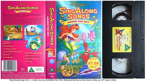 Sing Along Songs Vol Under The Sea D PAL VHS Flickr