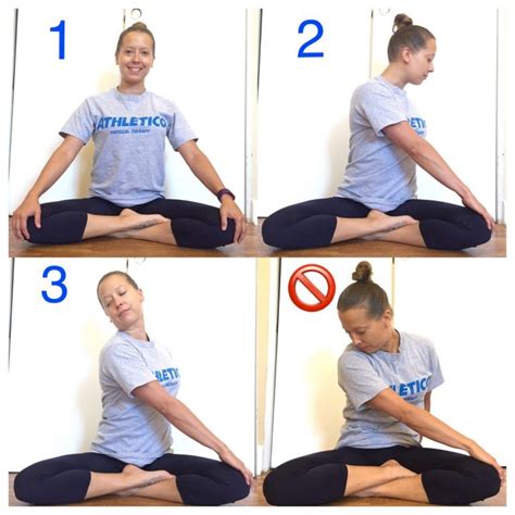 Stretch Of The Week Seated Twist With Neck Stretch Athletico