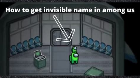 How To Get Invisible Name In Among Us Patched Youtube