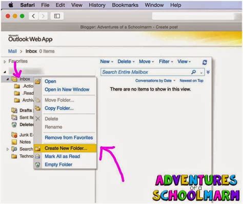 Organize Your Outlook Email In 3 Easy Steps Teacher Help Classroom