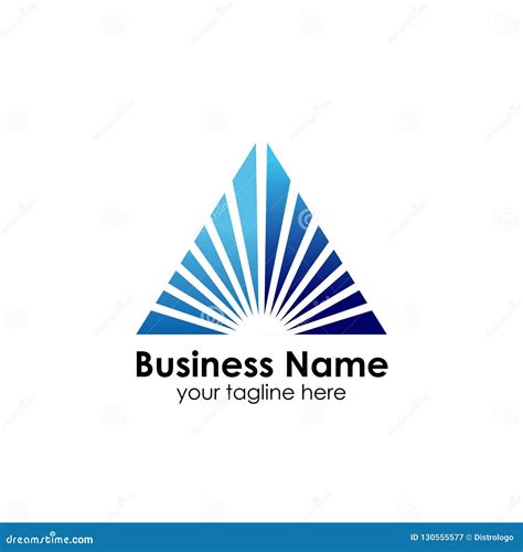 Business Pyramid Logo Design Template Business Marketing And Finance