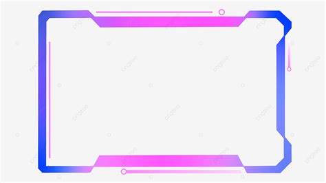Twitch Overlay Vector Design Images Twitch Streaming Live Overlay