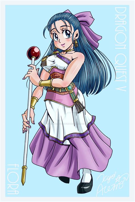 Dragon Quest V Flora 2 By Gengoro Akemori On Deviantart