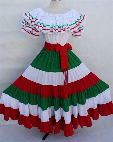 mexican fiesta 5 de mayo wedding dress off shoulder w ruffle 2 piece with sash costumes