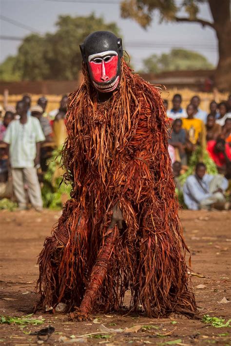 Festival Des Masques De Dédougou Burkina Faso African Traditional