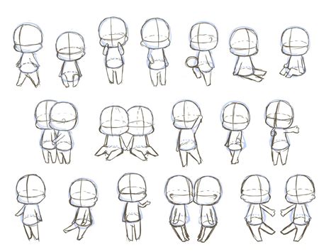 Chibi Body Reference Howto Diy Today