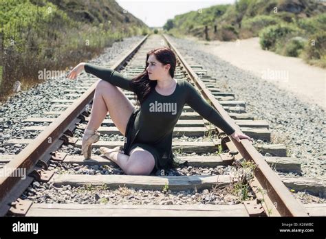 Sitting On Train Tracks Hi Res Stock Photography And Images Alamy