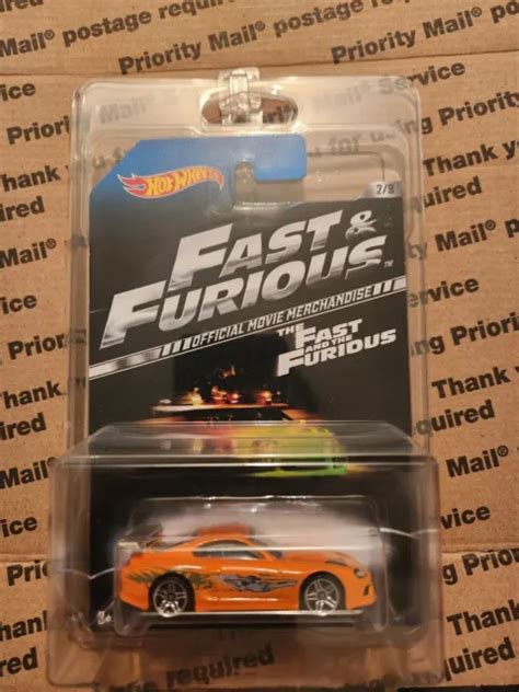 HOT WHEELS FAST And Furious Toyota Supra Official Movie Merchandise RARE PicClick