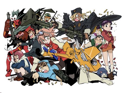 Flcl Fooly Cooly 1600x1200 Wallpaper Art Hd Wallpaper Good Anime