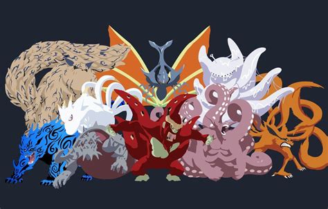 Two Tailed Beast Wallpapers Wallpaper Cave